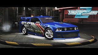 Need for Speed Underground 2 Ford Mustang GT Customization Tuning and Race [upl. by Den593]