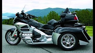 2018 Honda Goldwing Trike First Look [upl. by Acirem]