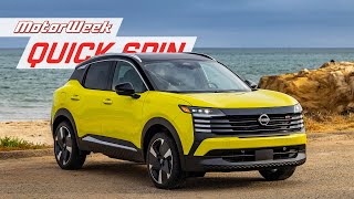 2025 Nissan Kicks  MotorWeek Quick Spin [upl. by Pernick820]