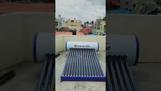 SUPREME 165LPD SOLAR WATER HEATER WITH 20YRS WARRANTY GLASS LINE MODEL [upl. by Crockett]