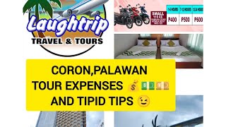 CORON PALAWAN tour expenses and Tipid tips 😉 [upl. by Normandy]