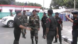 MS Dhoni superb entry in Agra [upl. by Ahsinhoj]