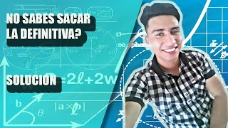 COMO SACAR LA DEFINITIVA EN LA UNIVERSIDAD EN EL CORTE DE LAS MATERIAS jhon rodriguez [upl. by Linnea]