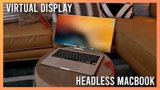 Using a Headless MacBook with Vision Pro [upl. by Hunley481]