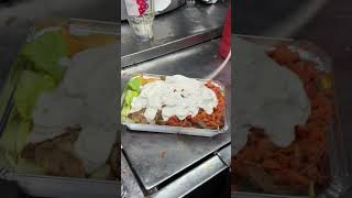 Adels Halal Food is the best halal Cart in NYC halal nyc halalfood nycfood [upl. by Busch]