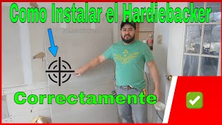 Cómo instalar hardiebacker correctamente  How to install hardiebacker correctly✅ [upl. by Adlez656]