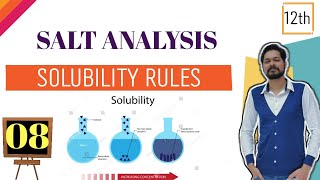 Salt Analysis8  Solubility Rules । Class12  Supertrick for Basic Radicals [upl. by Amara472]