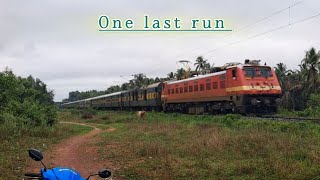 Last run of LTT Kochuveli GARIB RATH Express with ICF Rakes  12201  Konkan Railway [upl. by Ajuna]