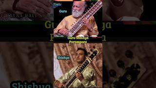 Legacy of Guru Shishya ParamparaRavi ShankarRishab Sharma chanakya sitar trending viralreels [upl. by Rednirah]