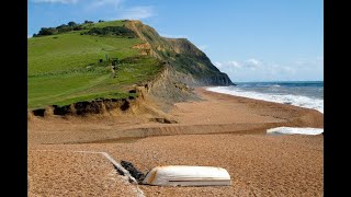 Charmouth Dorset Cinematic 4K 60FPS Jurassic coast Mini 3 [upl. by Enilauqcaj]