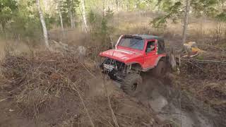 Fj40 portal buggy amp Suzuki sj410 October wheeling [upl. by Lokcin]