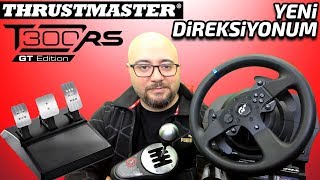 YENİ DİREKSİYONUM THRUSTMASTER T300RS GT  KUTU AÇILIMI İNCELEME VE TEST SÜRÜŞÜ [upl. by Murrah748]