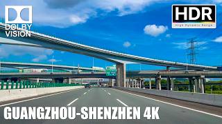 Driving from Guangzhou to Shenzhen via the ShenzhenZhongshan Link a trip to Chinas highways [upl. by Ehcor421]