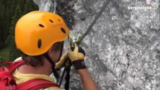 ferrata bloc austrialpin [upl. by Aerdnac417]