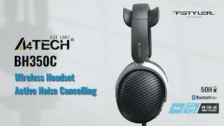 A4Tech Fstyler BH350C Wireless ANC Bluetooth Headphones [upl. by Nonarb267]