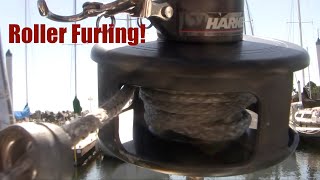 How to installremove Harken roller furling on a sailboat [upl. by Slade]