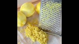 How to Make Lemon Zest [upl. by Dnomso399]