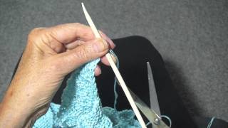 ENDING THE BIND OFF OF THE LAST STITCH [upl. by Misty]