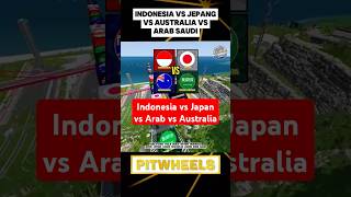 Indonesia vs Jepang vs Arab vs Australia indonesia japan arab football sepakbola game beamng [upl. by Sheley]