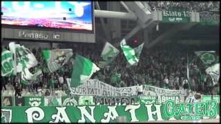 PANATHINAIKOS  lazio 25102012  Gate13gr [upl. by Nilesoy]