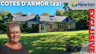 FRENCH PROPERTY FOR SALE  Longère with gite and 11 acres for sale in Brittany [upl. by Jenica]