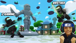 MY BROTHER IS A NINJA IN ROBLOX [upl. by Donavon]