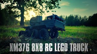 LEGO Technic RC XM376 8x8 Truck [upl. by Wanda]