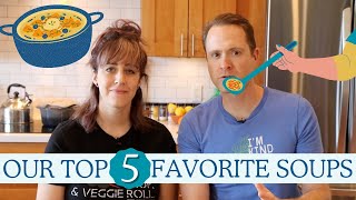 Our Top 5 Favorite SOUPS  Vegan Oil Free [upl. by Flannery]