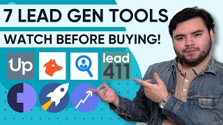 7 Lead Generation Tools Review Seamlessai Lead411 Hunterio RocketReach Cognism SalesIntel [upl. by Cristobal695]