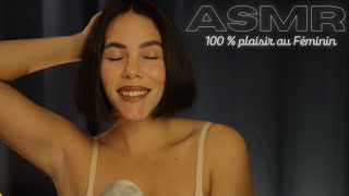 ASMR Français  LE PLAISIR AUDITIF auféminin 100 découverte détente frissons [upl. by Dalohcin]