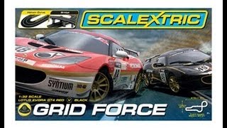 Scalextric Set Review Grid Force [upl. by Alleras]