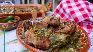 Increíbles costillas fritas con verdolagas en salsa verde [upl. by Verney]