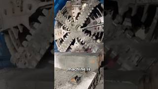 How Tunnel Drilling Machine Works 😨 [upl. by Kcirdnekal56]