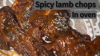 Spicy lamb chops recipe [upl. by Cinamod]