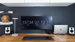 Work From Home Office – Workspace  Desk Setup Tour 2020 [upl. by Htrag84]