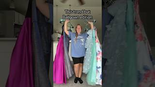 Which one ballgown prom highschool wedding momlife foryou viral subscribe mom husband [upl. by Danyelle244]