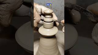 fuldani  फूलदान  flower vase  guldasta  clay  pottery  shorts [upl. by Ynnep26]