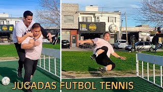 Cómo GANAR al FUTBOL TENNIS jugadas divertidas [upl. by Henderson900]