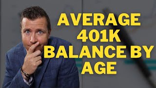 Average 401k balance by age  How much you need in YOUR 401k to Retire  401k  Retirement [upl. by Lumbye]