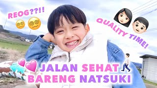 JALAN KAKI SEHAT BARENG MAS NATSUKI‼️CAPEK JALAN REOG DIA [upl. by Antipas]