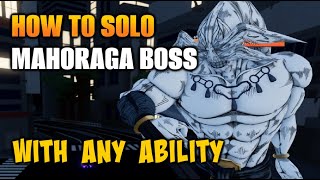 AUT How to Defeat Mahoraga Easily with Any Ability  Mahoraga Boss Location How to Kill Mahoraga [upl. by Notsuh]