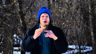 Deaf Mans ASL Storytelling quotSnowmanquot [upl. by Ivers]