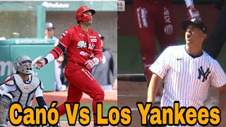 Robinsón Canó PERREA a lo grande JONRÓN vs Yankees [upl. by Enar]