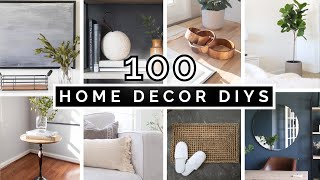 100 DIY HOME DECOR IDEAS amp PROJECTS  AFFORDABLE amp AESTHETIC [upl. by Dwan943]