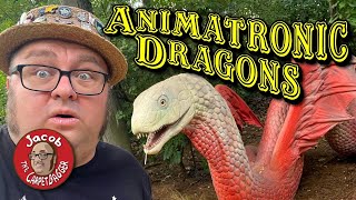 Amazing Animatronic Dragons at the Milwaukee Zoo [upl. by Lillith681]