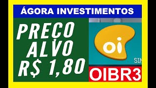 OIBR3  PREÇO ALVO R 180  URGENTE [upl. by Philbert]