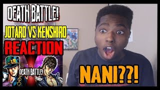 ScrewAttack  JOTARO VS KENSHIRO DEATHBATTLE REACTION [upl. by Aldus443]