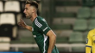 Panathinaikos vs Panetolikos 21 Andraz Sporar score to earn win for Panathinaikos Match recap [upl. by Gnemgnok]