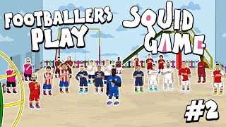 ☠️2 Footballers Play SQUID GAME☠️ Episode 2 Frontmen 36 Tug of War [upl. by Karub220]