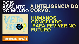 temporada 1 episó 8 Dois Assunto A INTELIGENCIA DO CORVOHUMANOS CONGELADO PARA REVIVER NO FUTURO [upl. by Sancha755]